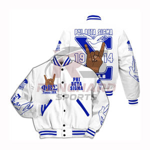 Chaqueta Universitaria para Hombre, Chaqueta de Fraternidad Griega, Chaqueta Universitaria para Hombre, Chaqueta de Fraternidad, Chaqueta Universitaria Phi Beta Sigma - Product Image 3