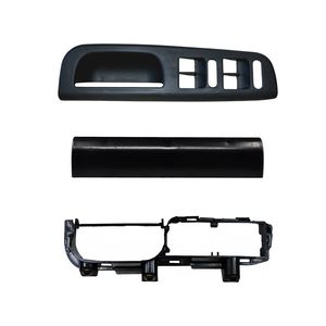 ชุดฝาครอบกรอบกระดุมหน้าต่างมือจับประตูสำหรับ B5พาสสาท VW, Golf 4, Jetta - Product Image 1