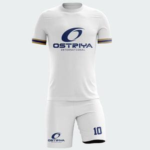 Uniforme de fútbol Deportivo transpirable de tamaño adulto con diseño y logotipo personalizados, uniforme de fútbol de alta calidad con servicio OEM - Product Image 5