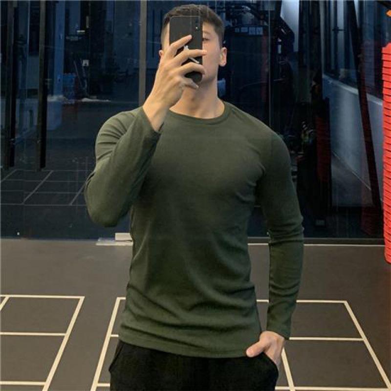 คอกลมสีเขียวเข้ม