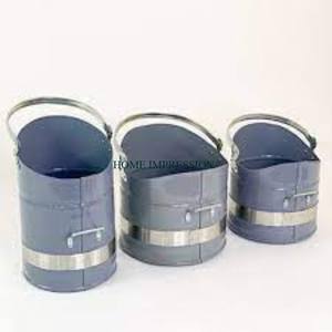 Modern Design Galvanized Metal <b>Coal</b> Bucket with Long-lasting Finishing Handle High Quality Factory Price Bar Picnic Tools - Product Image 5