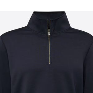 Stylish Pullover Windbreaker Men's Loose Design Quarter Zip Custom Logo Nylon 1/4 Zip Pullover - Product Image 2