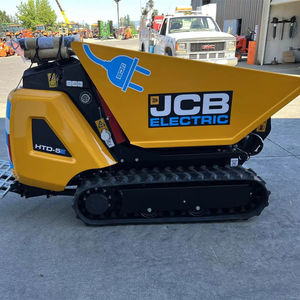JCB HTD-5E 1 Ton Electric Dumpster Compact Tracked Site Dumper with Zero Emissions and Lithium <b>Battery</b> <b>Power</b> - Product Image 6