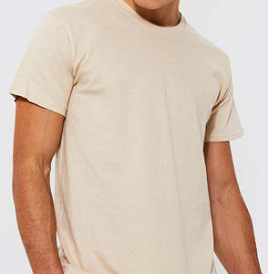 Camiseta informal de algodón para hombre, nuevo diseño de gran tamaño con cuello redondo, ajuste relajado, suave y transpirable, Color personalizado y logotipo de secado rápido - Product Image 6