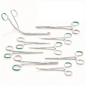 Juego de Pinzas y Tijeras Quirúrgicas de Acero Inoxidable, Kit de Instrumentos de Anestesia Manual, Aprobado por CE e ISO - Product Image 2