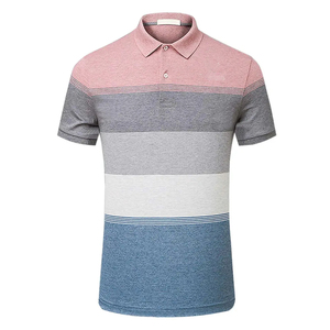 Vente en gros de polos de golf de haute qualité pour hommes polo blanc en coton respirant à manches courtes avec impression de broderie personnalisée - Product Image 3