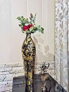 Jarrones de flores de tamaño personalizado decorativos para el hogar Art Deco de cerámica moderna mejor valorados para acentos decorativos de lujo a los mejores precios - Product Image 2