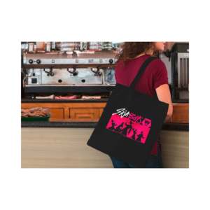 K-Pop Demon Hunters Canvas Tote Bag Medium Cotton Bag for Advertising Shopping Travel and Outdoor Use by Saja <b>Boys</b> - Product Image 6