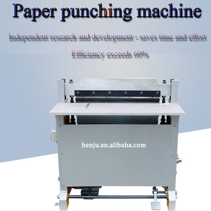 Poinçonneuse semi-automatique pour ordinateur portable <span class=keywords><strong>Machine</strong></span> à perforer le papier <span class=keywords><strong>Machine</strong></span> à relier les livres pour la fabrication <span class=keywords><strong>de</strong></span> cahiers en gros - Product Image 2