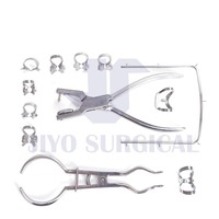Rubber Dam Kit Starter 18 Pcs | Dental Isolation System | Professional Endodontic Dental Tool Set