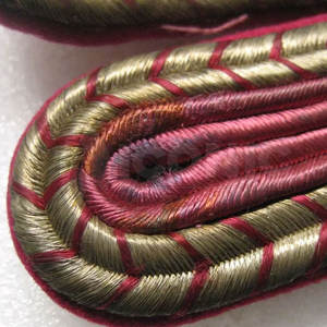 Épaulière nouveau style en tissu doux Épaulière de qualité personnalisée Épaulière de couleur - Product Image 5