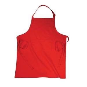 Long tablier de cuisine bleu en coton, Logo personnalisé, design personnalisé, tablier de cuisine en coton personnalisé, multifonctionnel, lavable - Product Image 3