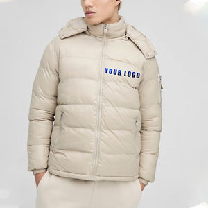 Vente en gros de doudoune d'hiver légère et chaude de haute qualité sur mesure Vêtements décontractés Veste d'hiver à capuche en duvet de canard bulle - Product Image 1