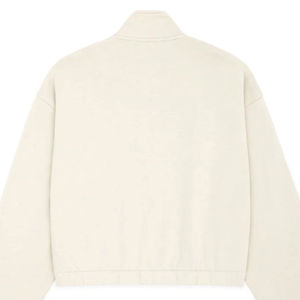 Alta calidad media cremallera ropa casual mujeres sudaderas al por mayor de gran tamaño personalizado media cremallera mujeres sudaderas OEM servicio - Product Image 6