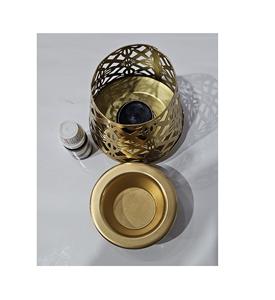 Quemador de Incienso de Latón con Diseño Láser, Porta Incienso Tradicional para Aromaterapia - Product Image 2