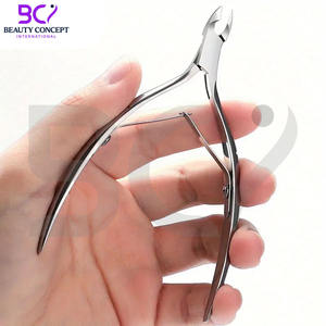 Coupe-cuticules en acier inoxydable à large ouverture de mâchoire et lame incurvée pour manucure et pédicure - Précision et élimination des peaux mortes - Product Image 3