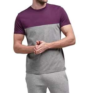 Camiseta suave con cuello redondo para hombre, perfecta para un estilo informal relajado, cómoda y duradera, disponible en varios colores - Product Image 1