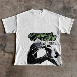 Customize Digital Printing Oversized Heavyweight <b>T</b>-<b>shirt</b> Manufacturing Cropped 100% Cotton Jersey Boxy <b>Sleeveless</b> Hip Hop <b>Men</b> - Product Image 6
