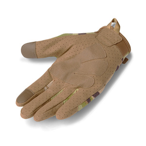 ถุงมือป้องกัน Recon Tactical Gloves - ถุงมือยิงปืนแบบมีสายรัดข้อมือยาง/เวลโคร BTP ถุงมือทำงานลายพรางแบบกำหนดเอง - Product Image 3