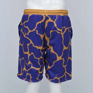 Shorts en coton respirant à cordon de serrage, couleurs unies de qualité supérieure, séchage rapide, impression par sublimation, OEM, vente en gros - Product Image 4