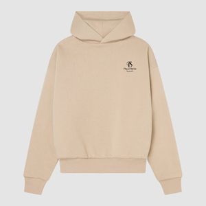 100% français éponge coton surdimensionné unisexe Streetwear sweats à capuche Logo personnalisé poids lourd hommes lavé sweats à capuche pour l'automne - Product Image 1