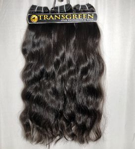 Paquetes ondulados de calidad superior del templo del sur de la India de primera calidad 100% DE EXPORTACIÓN DE 10 ''a 34'' En stock Proveedor de extensiones de cabello de un solo donante - Product Image 3