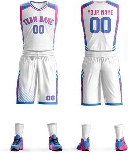 Vente en gros uniformes de basket-ball respirants Bsci personnalisés ensembles de maillots pour hommes en impression par sublimation vêtements de sport pour basketteurs - Product Image 2