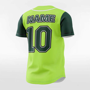 Fast Delivery Custom Printing Baseball Jerseys Blue Sublimation 100% <b>Polyester</b> Breathable Quick Dry High Quality Men Adults - Product Image 4