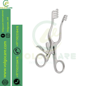 Retractor de disección Premium Weitlaner Manual 5,5 pulgadas. (13,97 Cm) Blunt 3x4 Prong Quirúrgico Veterinario ENT Acero Inoxidable - Product Image 5