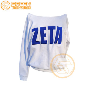 Sweat-shirt Zeta Phi Beta brodé sur mesure, dernière collection, en molleton de coton respirant, idéal pour les tenues de sororité – Vente en gros - Product Image 4