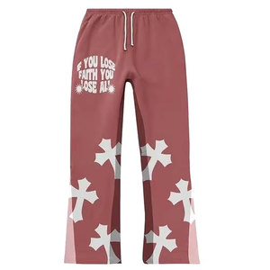 ชุดวอร์มกางเกง2ชิ้นสำหรับผู้ชายกางเกงล้างกรดประดับพลอยเทียมมีฮู้ดแบบมีซิปชุด2ชิ้นใช้ได้ทั้งชายและหญิง - Product Image 5