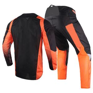 Camiseta y pantalón de motocross con logotipo personalizado OEM, combo de ropa deportiva, traje de carreras hecho a medida, traje de Jersey de motocross hecho a medida - Product Image 5