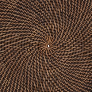 Napperons ronds en rotin tissés à la main Produits écologiques Fabriqués au Vietnam Décoration de table Napperon tissé Vente en gros Moderne - Product Image 2