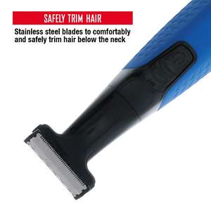 Afeitadora Eléctrica USB de Una Sola Cuchilla para Hombre, Mini Afeitadora Eléctrica Lavable de Doble Cuchilla, Instrucciones en Alemán, Repuesto de Cuchilla - Product Image 4