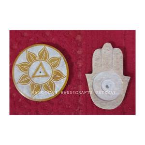 ที่ใส่ธูปทางศาสนาสไตล์อินเดียแกะสลักด้วยมือทำจากหินอ่อนสำหรับตกแต่งบ้านสไตล์คู่รัก - Product Image 2