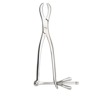 Fórceps de sujeción de hueso de acero y metal de mordaza ajustable de 10 pulgadas con acabado Dall Fuente de alimentación manual Tarifa al por mayor - Product Image 6