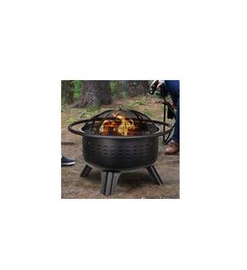 Portable <b>iron</b> <b>fire</b> <b>pit</b> for camping adventures and outdoor events with lightweight design and easy transportation - Product Image 3