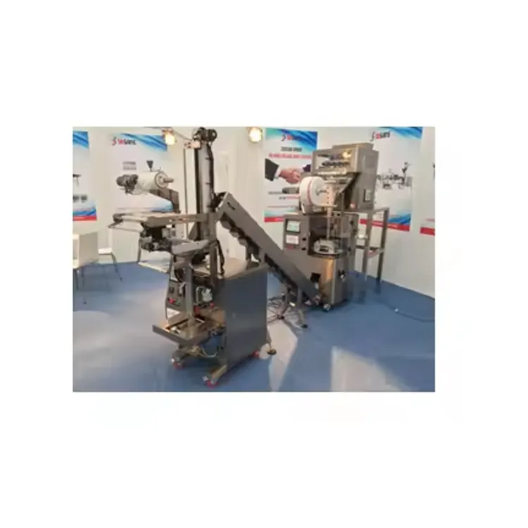 Double Chamber Tea Bag Machine With Outer Pouch Machine For Industrial Uses By Indian Exporters