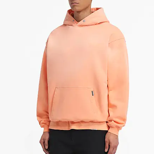 Sweats à capuche délavés à l'acide pour hommes Poches fonctionnelles épaules tombantes Sweatshirt à capuche pull oversize Sweats à capuche lourds pour hommes - Product Image 5