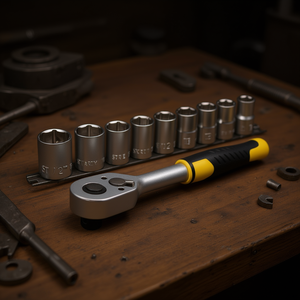 Juego de Llaves de Trinquete Stanley de 1/2'' con Llaves de Tubo, Categoría de Producto Premium - Product Image 3