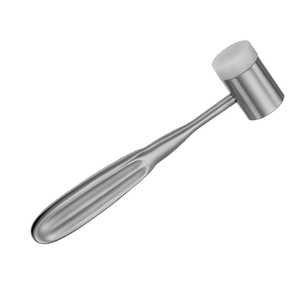 Maillet chirurgical 190 mm 7 12 "25mm Têtes en acier inoxydable Maillet en os dentaire Marteau chirurgical orthopédique - Product Image 2