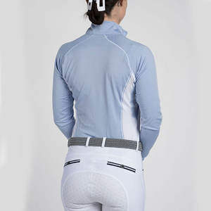 Chemise d'équitation en tissu extensible et offrant une liberté de mouvement, avec un toucher doux et un confort équilibré - Product Image 2