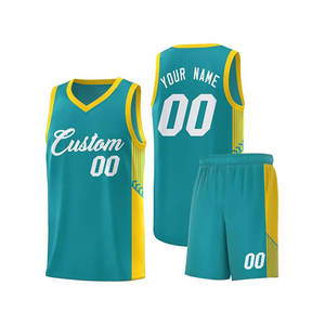Logo personnalisé uniforme de basket-ball sportif de qualité supérieure maillot et short de basket-ball pour hommes uniforme - Product Image 1