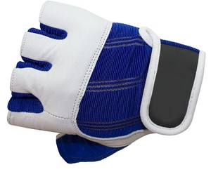 ถุงมือออกกำลังกายสำหรับเล่นกีฬากลางแจ้งถุงมือเล่นฟิตเนสหนังวัสดุออกแบบโลโก้ได้ตามต้องการ - Product Image 3