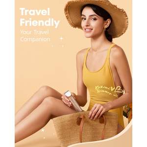 Tondeuse électrique rechargeable pour femme, rasoir indolore en céramique pour l'épilation des bras, des jambes, du maillot, du visage et du corps - Product Image 2