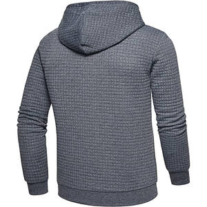OEM alta calidad personalizado Color Logo sudaderas con capucha hombres básicos algodón mezclado en blanco cremallera sudaderas Unisex Zip up Hoody para hombre - Product Image 6