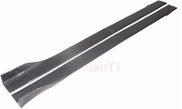 Jupe latérale de lèvre avant en fibre de carbone diffuseur arrière de feu de navigation prolongé aileron arrière pour kit de carrosserie Maserati Quattroporte 17-19