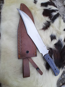 Cuchillo de Caza de Acero de Damasco con Mango de Madera Clásico, Ultra Afilado, Servicio OEM ODM para Pedidos al por Mayor Personalizados - Product Image 6