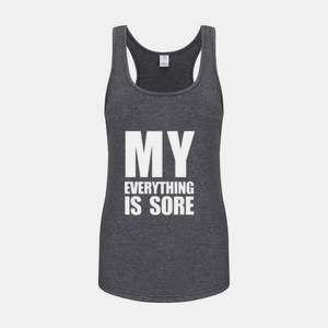 Débardeurs pour dames Hauts sans manches respirants et souples pour la salle de sport, le yoga et les vêtements décontractés Impression personnalisée disponible - Product Image 3