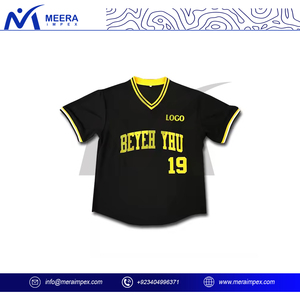 Camiseta de Béisbol Personalizada Premium con Logotipo, Talla Grande, Secado Rápido, Transpirable, Antibacteriana, con Botones, Estampado Técnico - Product Image 3